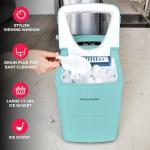 Frigidaire Compact Blue Countertop Ice Maker