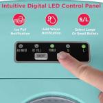 Frigidaire Compact Blue Countertop Ice Maker