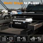 Setpower PT30 Dual Zone 12V Car Refrigerator