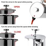 Secura 34oz Stainless Steel French Press Coffee Maker