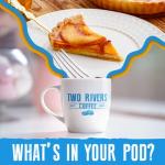 Two Rivers Assorted Flavored Coffee Pods, 40 Count