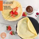 Cordless Crepe Maker with Non-stick Plate and Spatula