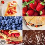 Cordless Crepe Maker with Non-stick Plate and Spatula