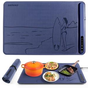 Electric Silicone Warming Mat for Food 3-Temperature