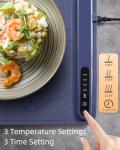 Electric Silicone Warming Mat for Food 3-Temperature