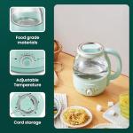 Elite Gourmet 1.2L 1200W BPA-Free Glass Kettle