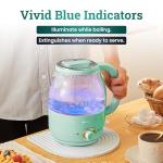 Elite Gourmet 1.2L 1200W BPA-Free Glass Kettle