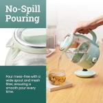 Elite Gourmet 1.2L 1200W BPA-Free Glass Kettle