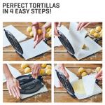 Uno Casa 8-Inch Cast Iron Tortilla Press Bundle