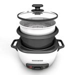 BLACK+DECKER 16-Cup Rice Cooker with Steaming Basket