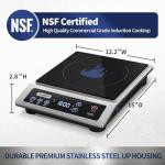 Portable Commercial Induction Cooktop with Timer
