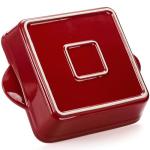 AVLA 2-Pack Vintage Red Baking Dish Set