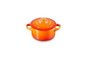 Le Creuset 8 oz Mini Round Cocotte, Flame