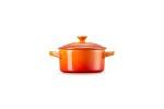 Le Creuset 8 oz Mini Round Cocotte, Flame