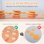 Silicone Baking Mats for Macarons - Set of 3