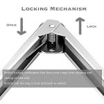 Black Silicone Kitchen Tongs Set - 9" & 12