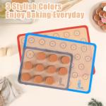 Silicone Baking Mats for Macarons - Set of 3
