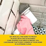 SYNOSHI Cordless Electric Spin Scrubber with 3 Heads