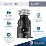 InSinkErator Badger 5XP Garbage Disposal, 3/4 HP