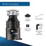 InSinkErator Badger 5XP Garbage Disposal, 3/4 HP