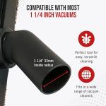 Deluxe Horse Hair Brush Attachment for Vacuums