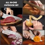 12-Piece Japanese Stainless Steel Knife Set