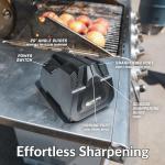 Electric Kitchen Knife Sharpener - Fast, Easy, Compact