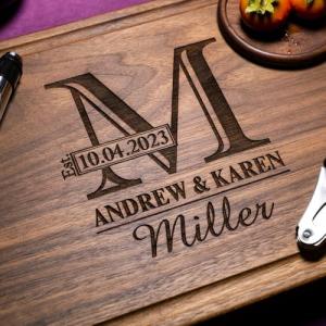 Personalized Wood Cutting Boards - Custom Engraved Gifts