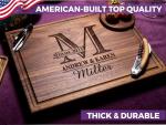 Personalized Wood Cutting Boards - Custom Engraved Gifts