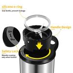Portable Mini Blender with 2 Bottles for Smoothies