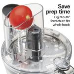 Hamilton Beach 12-Cup Food Processor with Mini Bowl