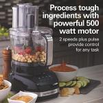 Hamilton Beach 12-Cup Food Processor with Mini Bowl