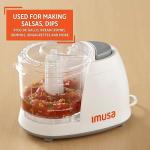 IMUSA 1.5-Cup Electric Mini Chopper - White