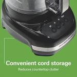 Hamilton Beach 12-Cup Food Processor with Mini Bowl