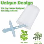 6-Piece BPA-Free Ice Popsicle Mold Set