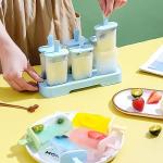 6-Piece BPA-Free Ice Popsicle Mold Set