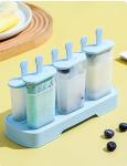 6-Piece BPA-Free Ice Popsicle Mold Set