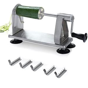 Stainless Steel Vegetable Spiralizer with 5 Blades