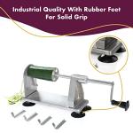 Stainless Steel Vegetable Spiralizer with 5 Blades