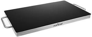 NutriChef Electric Food Warming Tray with Glass Top