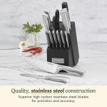 Cuisinart 15-Piece Stainless Steel Knife Block Set