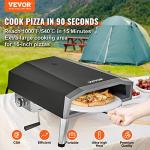 VEVOR 16-Inch Portable Gas Pizza Oven
