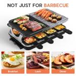 Voohek Smokeless Korean BBQ and Raclette Grill