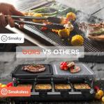 Voohek Smokeless Korean BBQ and Raclette Grill
