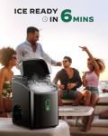 Silonn Countertop Nugget Ice Maker with Self-Cleaning