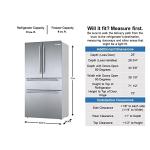 Bosch 800 Series 36" Smart French Door Refrigerator