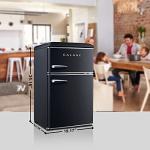 Galanz Retro Mini Fridge with Freezer, 3.1 cu ft
