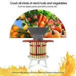 EJWOX 7L Portable Fruit and Apple Crusher