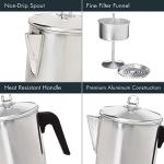Primula Aluminum 9-Cup Stovetop Coffee Percolator
