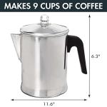 Primula Aluminum 9-Cup Stovetop Coffee Percolator